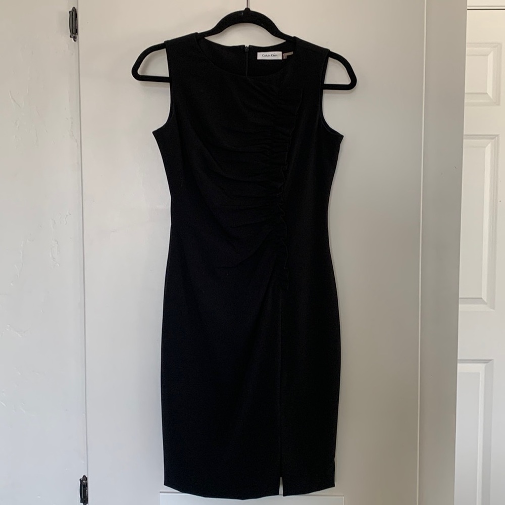 Calvin Klein black cocktail dress